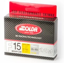 Solda F15 Medium Fluor Glide Wax Yellow +5...-4°C, 60g