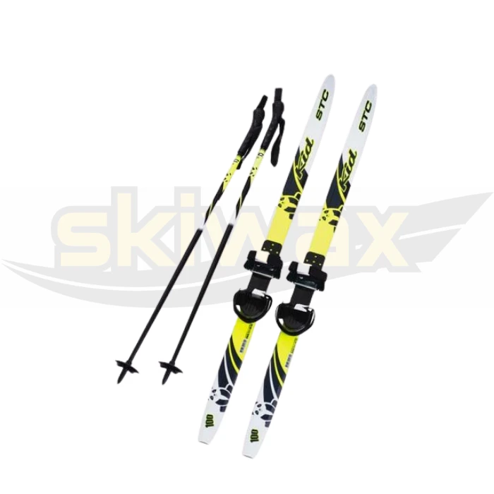 STC Ski Set With Poles Kids Combi 3 STC Ski Set With Poles Kids Combi