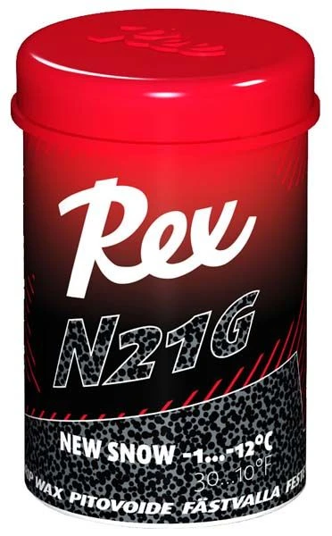 Rex 143 N21G Black "new Snow" Grip Wax -1...-12°C, 45g 3 Rex 143 N21G Black "new Snow" Grip Wax -1...-12°C, 45g