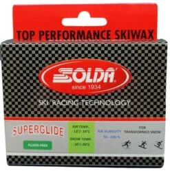Solda 81GR Superglide Solid Wax Green -13°...-24°C, 60g