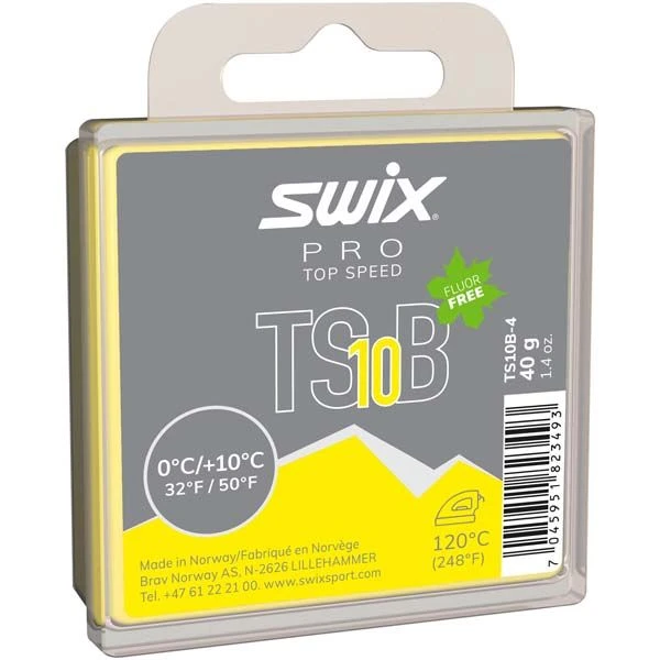 SWIX TS10B-4 Top Speed 10 Black Glider 0°C...+10°C, 40g 3 SWIX TS10B-4 Top Speed 10 Black Glider 0°C...+10°C, 40g