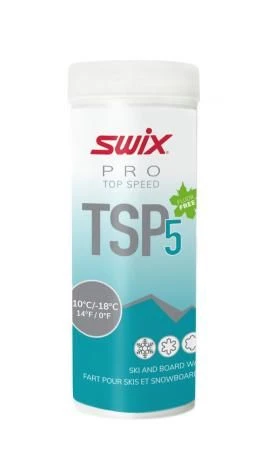 SWIX TSP05-4 Top Speed Turquoise Powder -8°...-15°C, 40g 3 SWIX TSP05-4 Top Speed Turquoise Powder -8°...-15°C, 40g