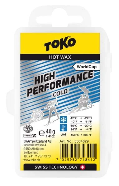 Toko World Cup High Performance Cold 40g 3 Toko World Cup High Performance Cold 40g