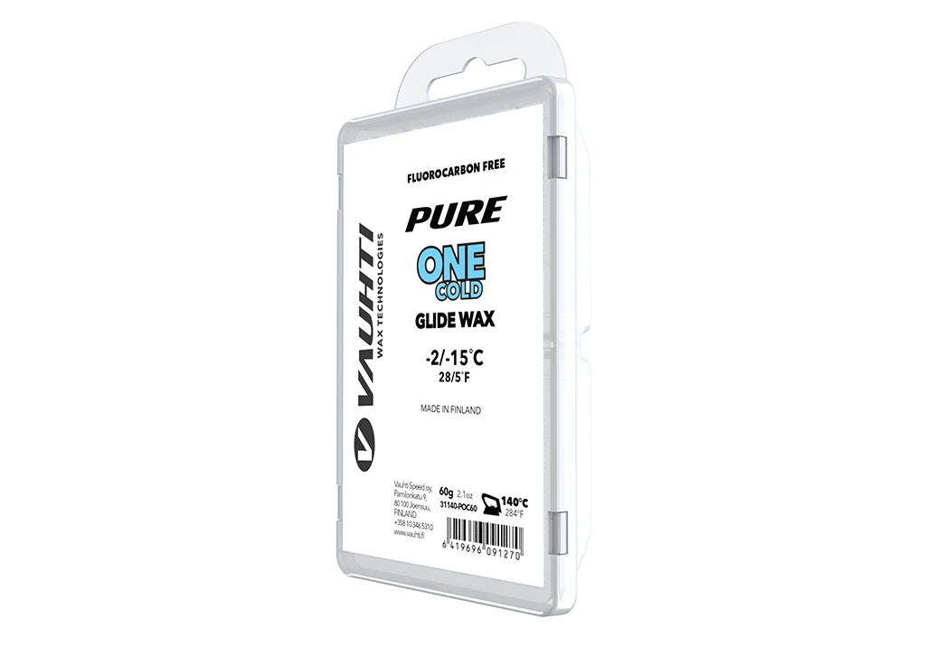 Vauhti Pure One Cold Glide Wax, -2°...-15°C, 60g 3 Vauhti Pure One Cold Glide Wax, -2°...-15°C, 60g