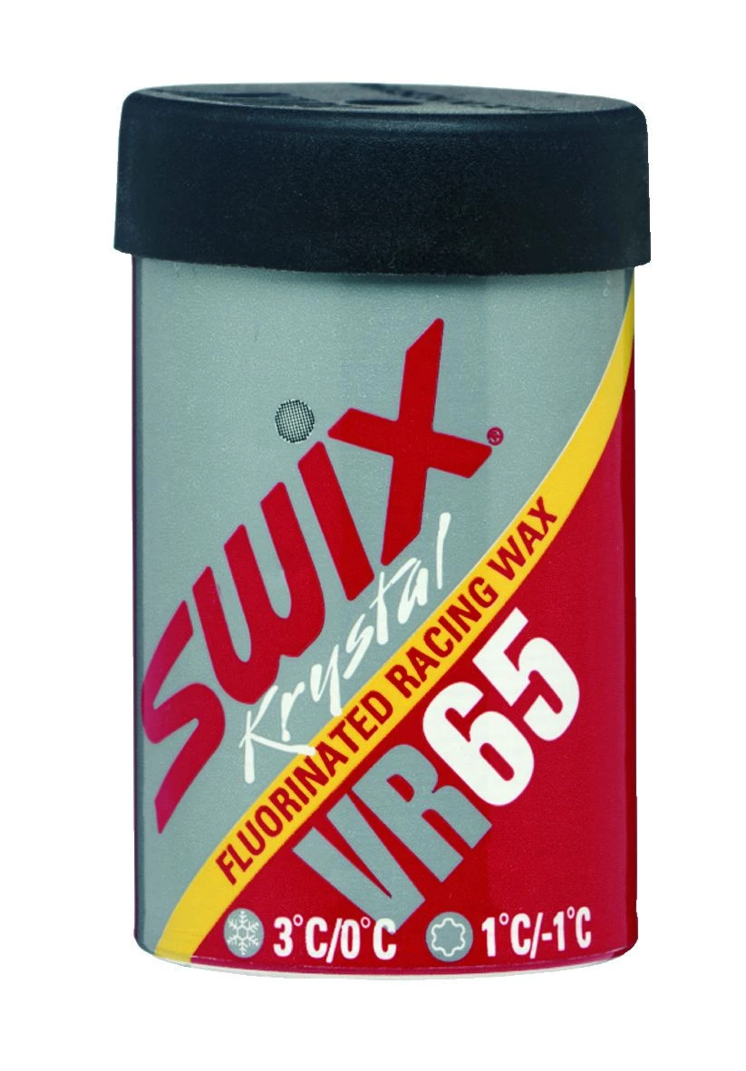 SWIX VR065 Red/Yellow/Silver Klisterwax Fluor +3°...0°C/+1°...-1°C, 45g 3 SWIX VR065 Red/Yellow/Silver Klisterwax Fluor +3°...0°C/+1°...-1°C, 45g