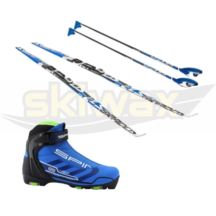 Ski Set Adult "step" With X Rider Boots 3 Ski Set Adult "step" With X Rider Boots